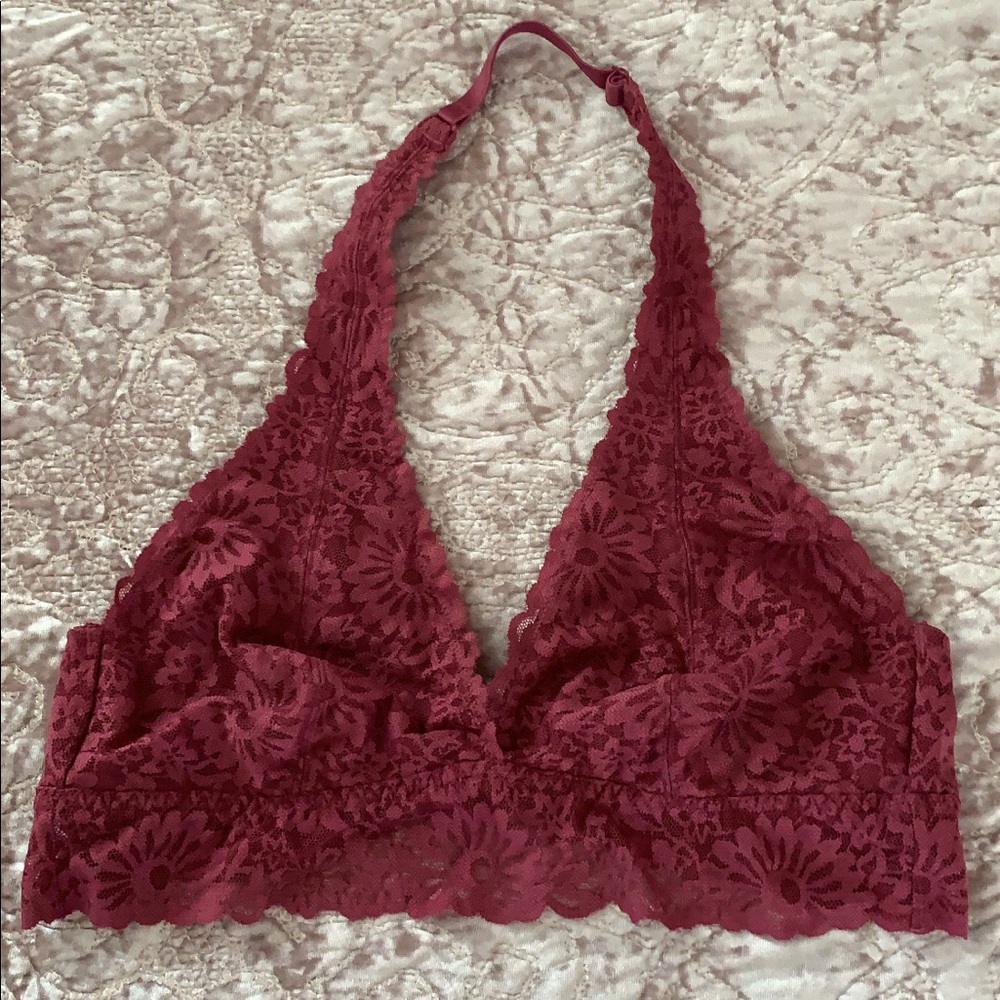 Victoria’s Secret pink  lace bralette